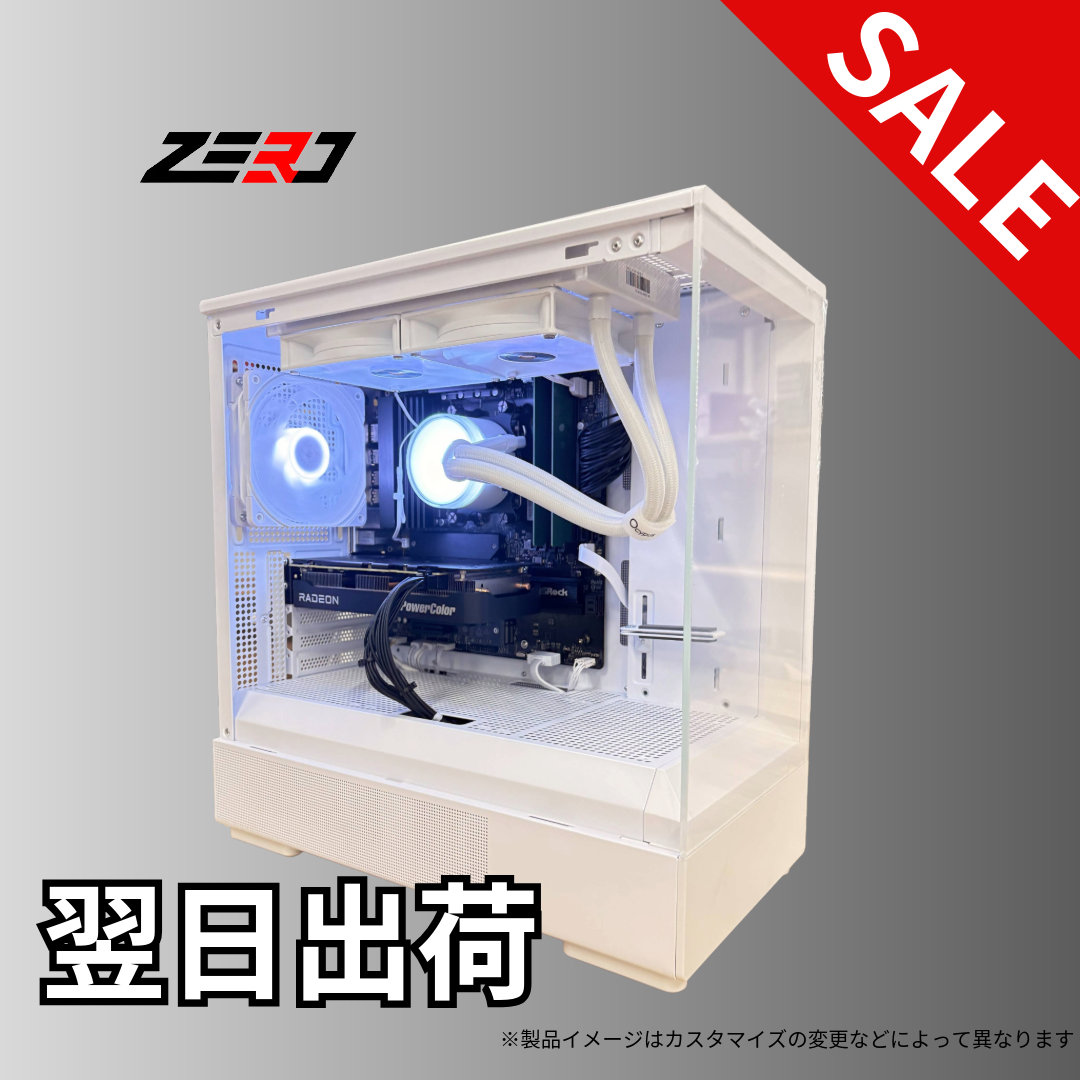 【銀行振込限定】Ryzen7 9800X3D・RX9060XT 16GB 搭載