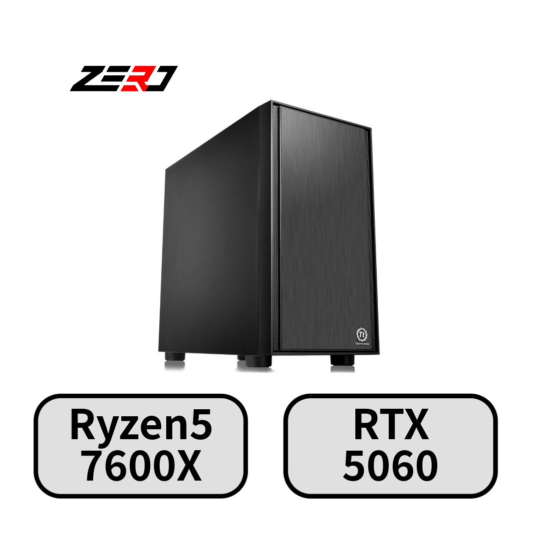 Ryzen5 7600X・RTX5060 搭載