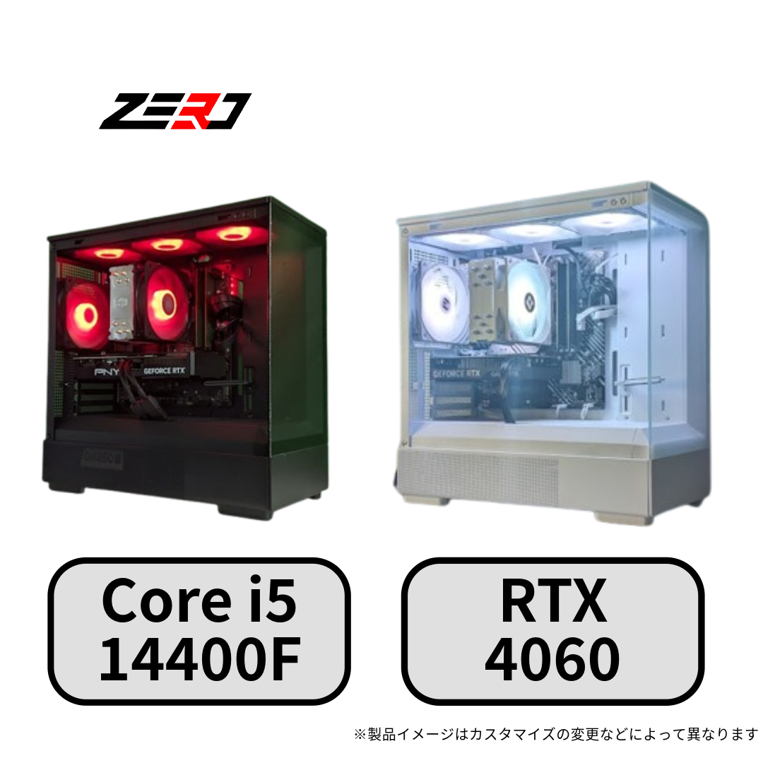 Core i5 14400F・RTX4060 搭載